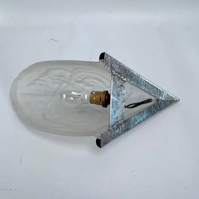 Vintage Art Deco Wall Lamps, 1930s, Set of 2 For Sale - Image 6 of 9