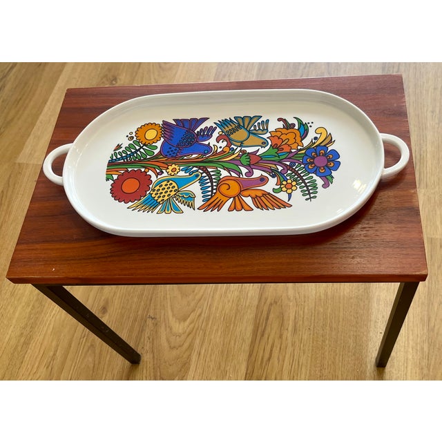 Plateau Ovale Acapulco from Villeroy & Boch, 1980s For Sale - Image 4 of 5