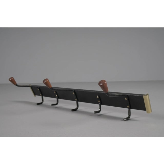 String Wall Coat and Hat Rack, 1960s For Sale - Image 6 of 9