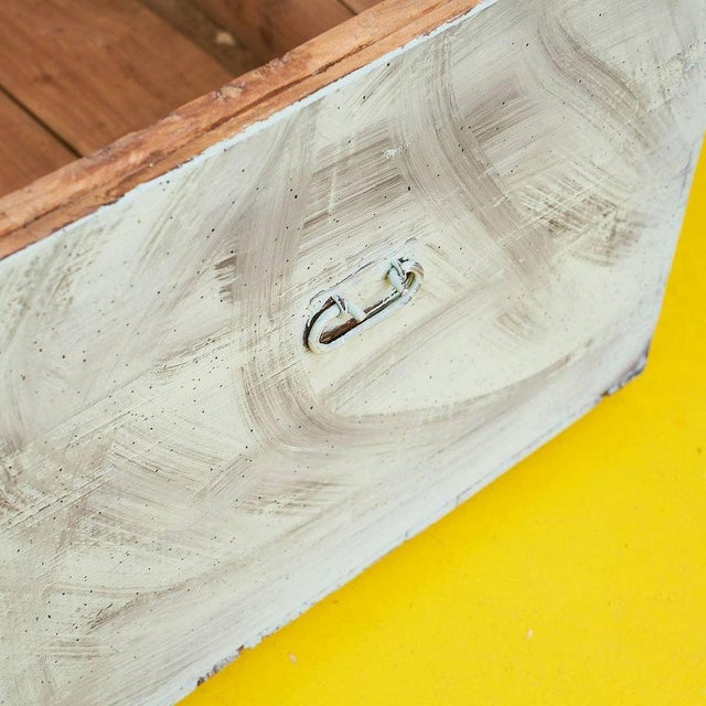 Vintage Trunk in Wood, 1950s For Sale - Image 6 of 10