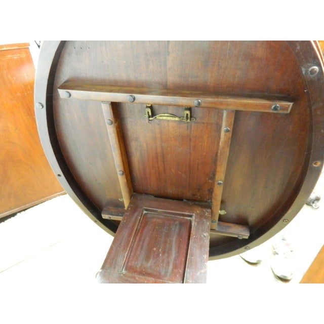 Victorian Walnut Tilt Top Table, 1866 For Sale - Image 16 of 18