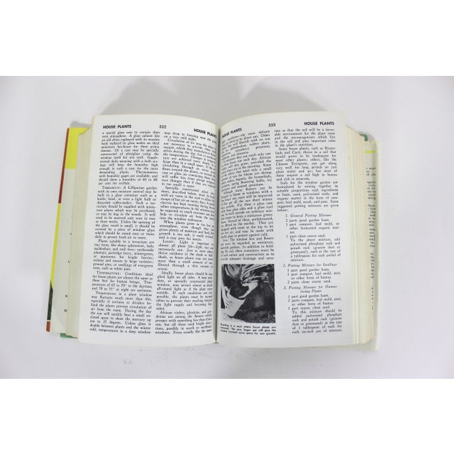 1977 Encyclopedia of Organic Gardening, Rodale Vintage Hard Cover Book Bookshelf Styling, Gift for Gardener For Sale - Image 6 of 6