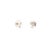 Contemporary Trillion Cut Tanzanite Stud Earrings, A Pair For Sale - Image 3 of 3