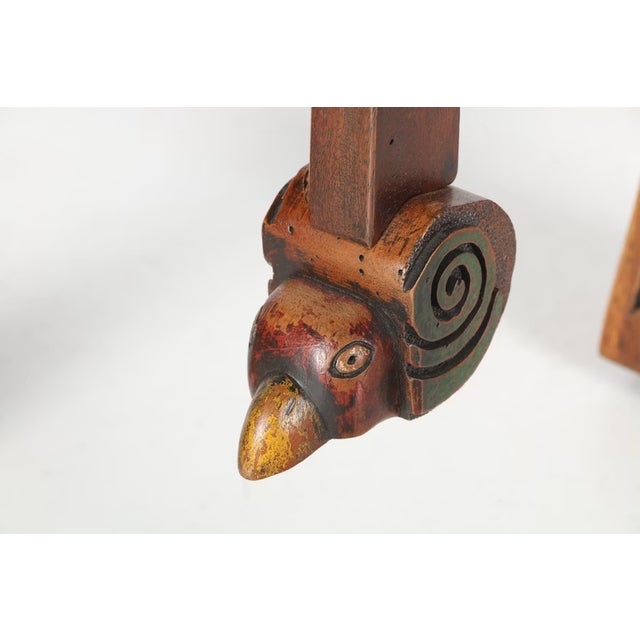 Rich with traditional Celtic motifs, this hand-carved music stand by Gabriel McKeagney features intricate knotwork,...
