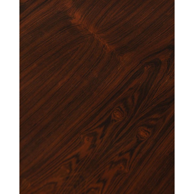 Mid-Century Round Model 283 Coffee Table in Rosewood by Johannes Andersen for CFC Silkeborg, 1960s For Sale - Image 17 of 18
