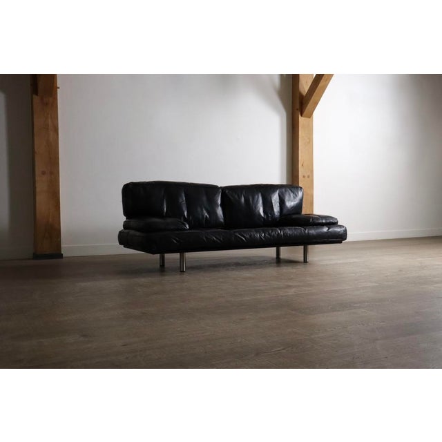 Mid-Century Modern Milano 210 Two-Seater Sofa by De Pas, Durbino and Lomazzi for Zanotta, Italy, 1980s For Sale - Image 3 of 12