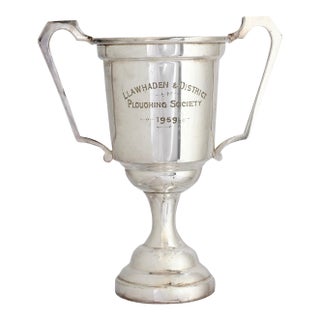 1959 Welsh "Ploughing Society" Trophy For Sale