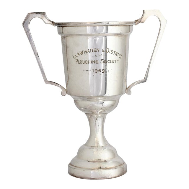 1959 Welsh "Ploughing Society" Trophy For Sale
