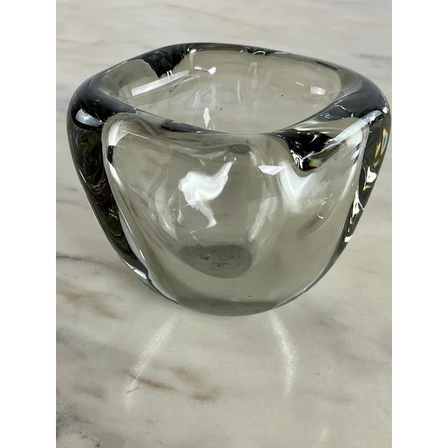 Large Mid-Century Italian Murano Glass Ashtray, 1960s For Sale - Image 7 of 8