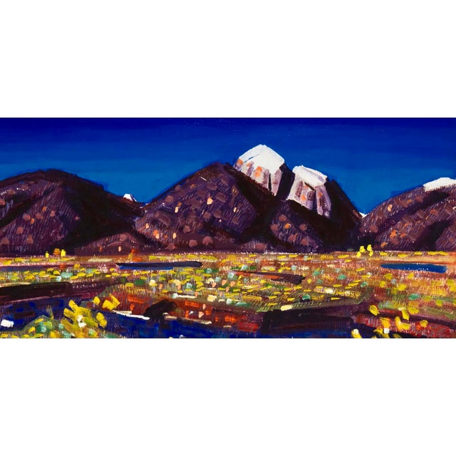 Post Impressionist Conrad Buff - Sierra Mountains Landscape -Oil Painting For Sale - Image 3 of 9