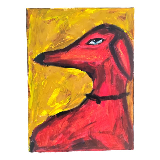Natalia Vypritskaia, Rubra, 2026, Acrylic on Canvas For Sale