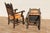 Set of 6 Spanish Revival Carved Wood & Tan Leather Dining Chairs For Sale - Image 18 of 18