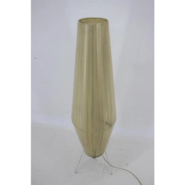 Made of iron wire frame and plastic strips. Up to 250V (Europe/UK Standard).The wiring of this item may be original and...