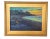 Silvio Silvestri, Listed Artist Campfires on Beach Oil Painting Including the Antiqued Gold Frame For Sale - Image 9 of 12
