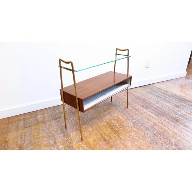 1950s Italian Tiered Side Table For Sale - Image 5 of 13