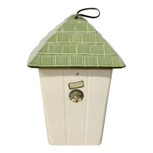Vintage Pfaltzgraff Stoneware Bird House Canister