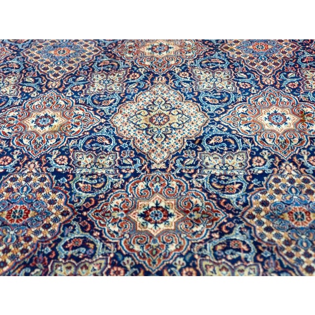 Vintage Hand-Knotted Rug in Wool, 1970s For Sale - Image 14 of 18