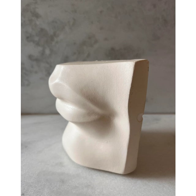 Mid 20th Century Vintage Italian Renaissance Michelangelo's "David" Plaster Mouth For Sale - Image 5 of 8