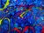 Expressionism Ocean Lights - Expressionist Composition in Acrylic on Canvas by Charles David Francis For Sale - Image 3 of 9