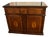 Traditional Inlay Server / Accent Cabinet – Marquetry Detailing For Sale