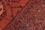 1980s Tribal Kargahi Rust/Blue Wool Rug - 6'11'' X 10'2'' For Sale - Image 5 of 9