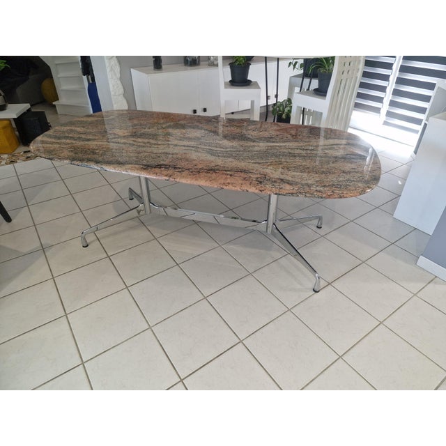Stone Vintage Table by Charles and Ray Eames for Herman Miller, 1990 For Sale - Image 7 of 18