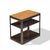 Roger Sprunger for Dunbar Mid Century Mahogany Side Table For Sale - Image 9 of 10