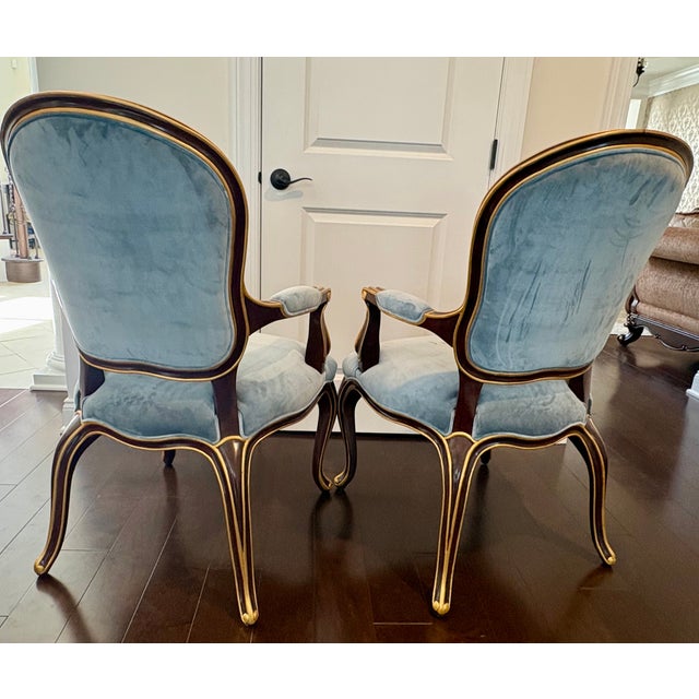Theodore Alexander Theodore Alexander Casual Dining Julienne Arm Chair For Sale - Image 4 of 6