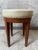 Wood Vintage Workshop Stool in Beech and Leather, 1980s For Sale - Image 7 of 9