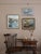 Mid-Century Modern Mid-Century Modern 'Moonlit Sea' Vintage Original Abstract Coastal Landscape Oil Painting, Framed For Sale - Image 3 of 14