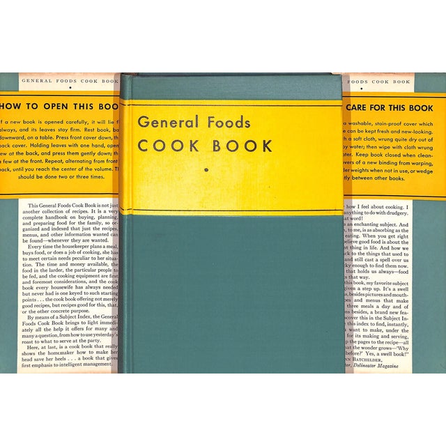 [370] pp. General Food Corporation 1932 First Edition 8 3/4" x 5 3/4" *rear flap detached from jacket* The company...