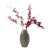 Elegant Silver Vase With or Without Orchids For Sale