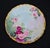 French Antique T and v Limoges French Porcelain Cabinet Plate Hand Painted Roses Gold Rim For Sale - Image 3 of 15