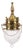 Antique Edwardian Brass and Cut Crystal Ceiling Light, 1900, Set of 2 For Sale