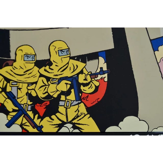 Edgar P. Jacobs, SOS Meteors, 1992, Serigraph For Sale - Image 9 of 15