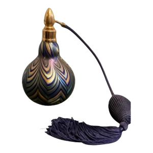 1990s Absolutely Exquisite Daniel Lotton Perfume Bottle Atomizer Signed & Dated