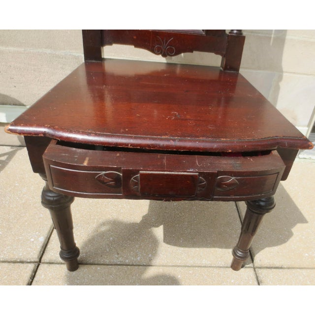 Ecclesiastical Chair Walnut Renaissance Revival Circa 1870s For Sale In New York - Image 6 of 13