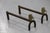Mid-Century Modern Gold Horse Decor Fireplace Andirons, 1950s, Set of 2 For Sale - Image 3 of 18