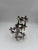 Metal Mid-Century Modern Brutalist Chrome Taper Candleholders by Nagel Stoff for BMF, 1950s, Set of 4 For Sale - Image 7 of 18