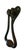 American Antique Cast Iron Heart Door Knocker For Sale - Image 3 of 5