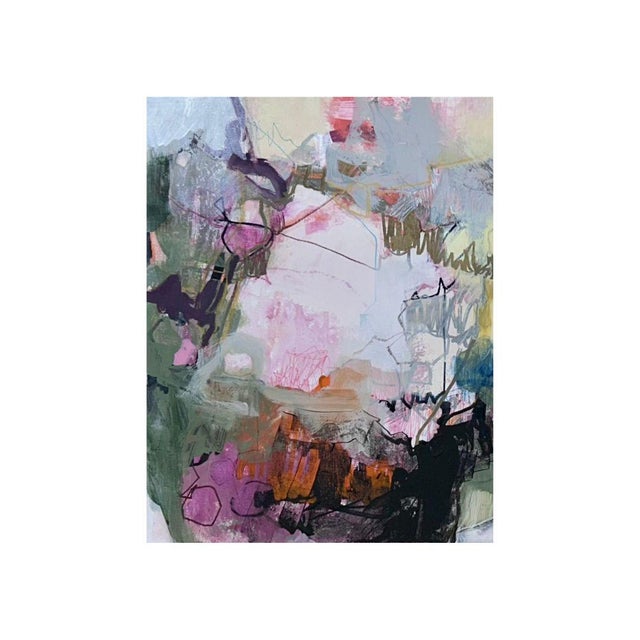 Contemporary Forest Bounty Trio — Contemporary Meditative Abstract Painting Set For Sale - Image 3 of 7