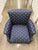 2010s Ralph Lauren Style Club Chair – Iconic Star Fabric, Designer Statement, Priced to Sell For Sale - Image 5 of 7