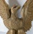 Early 20th Century Mid-Century American Rustic Folk Art Carved Gold Eagle Figure For Sale - Image 5 of 11