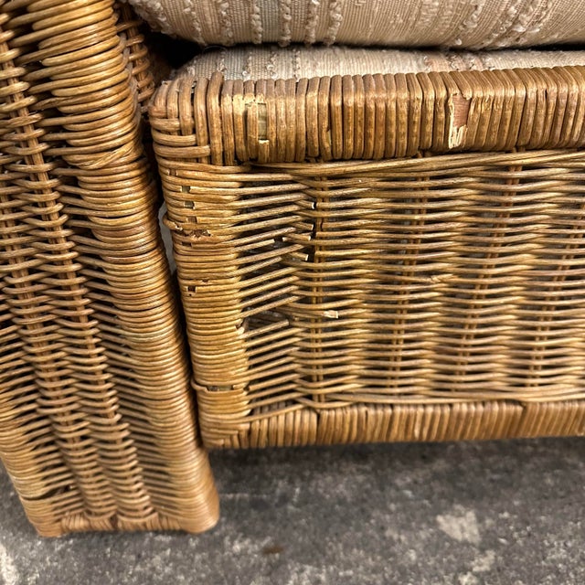 1970s Wicker Sofa by Alex Vale Furniture For Sale - Image 11 of 12