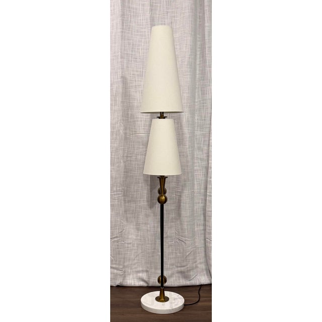 Mid-Century Modern Jonathan Adler Caracas Cactus Floor Lamp For Sale - Image 3 of 12