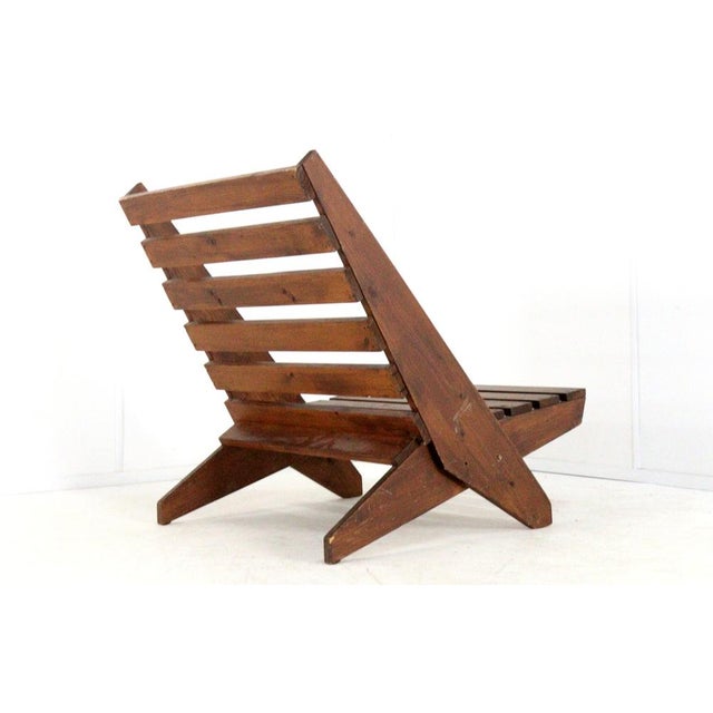 Contemporary Scissor Lounge Chair, 1970s For Sale - Image 3 of 18
