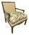 Minton-Spindell Louis XVI Style Fauteuil Chair For Sale