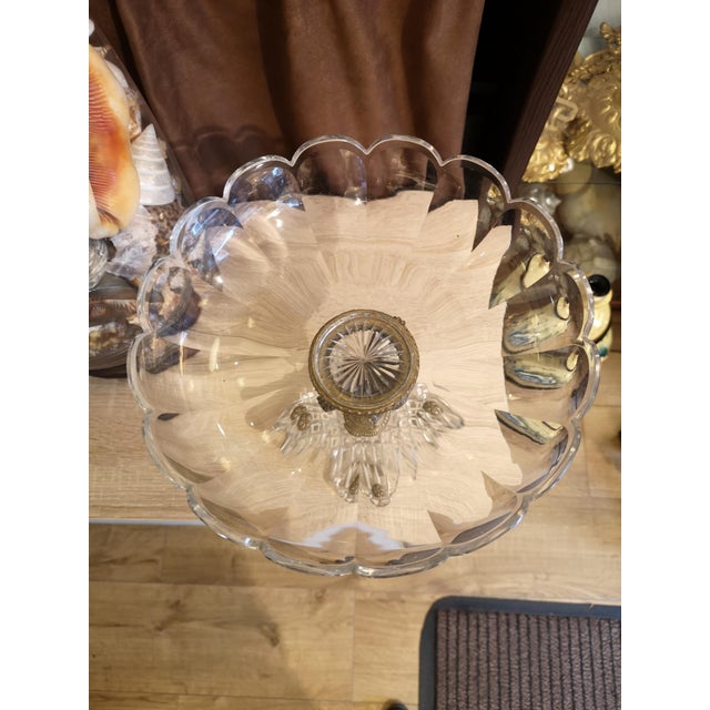 Crystal Baccarat Centerpiece Vase, 1890s For Sale - Image 10 of 18