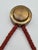 Ruby-Colored Wall Clock from UPG Halle, East Germany, 1960s-1970s For Sale - Image 6 of 13