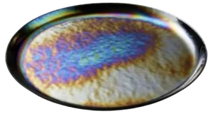Small Mirage Iris Round Tray by Radar